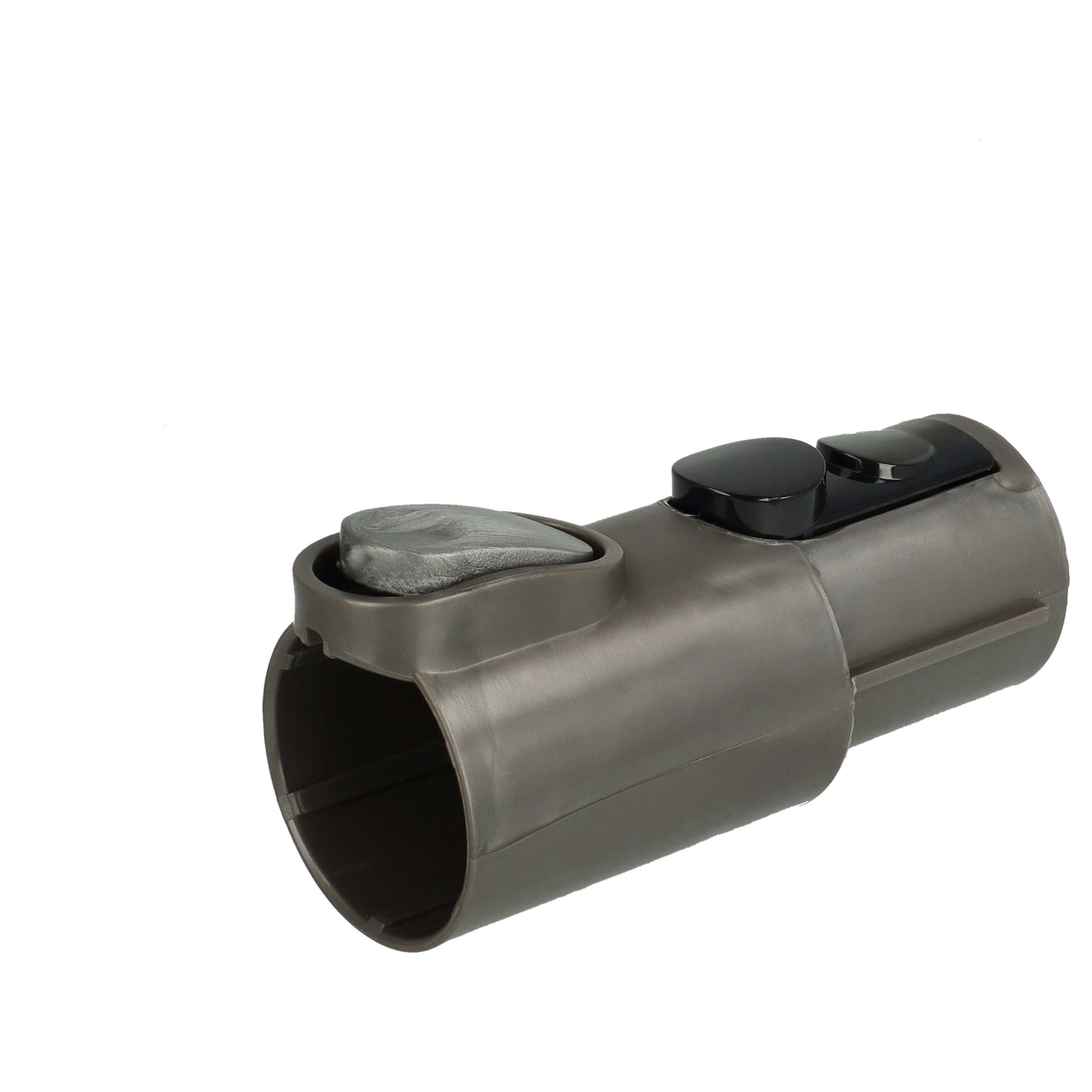 vhbw Adaptateur pour aspirateur remplacement pour Dyson 968235-01 (ancien vers moderne) - gris / rouge - 2