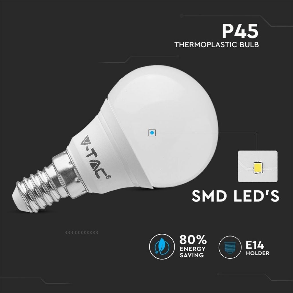 Żarówka LED E14 4W P45 6400K