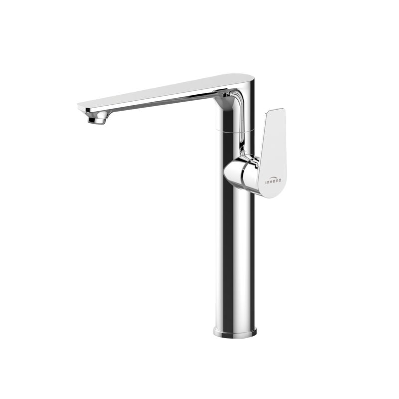 Bateria Umywalkowa Stojąca Jednouchwytowa Ruchoma Wylewka Invena Dokos