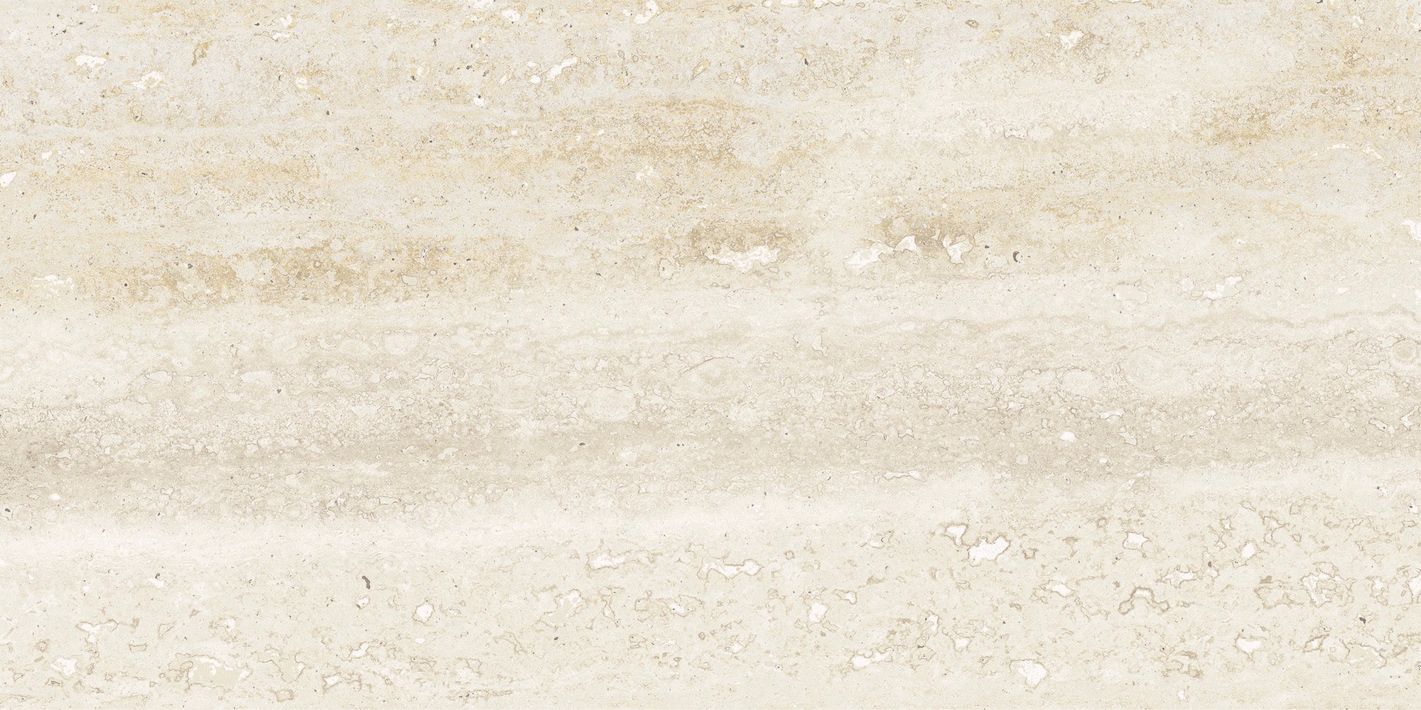 Faïence - PURE TRAVERTINE - IVORY - 30x60 - Brillant | Leroy Merlin