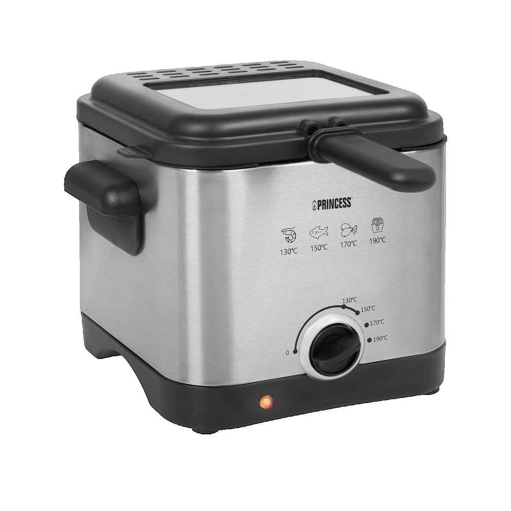 Frytkownica Princess Mini 1,5 L Kompaktowa i Mocna 1000 W