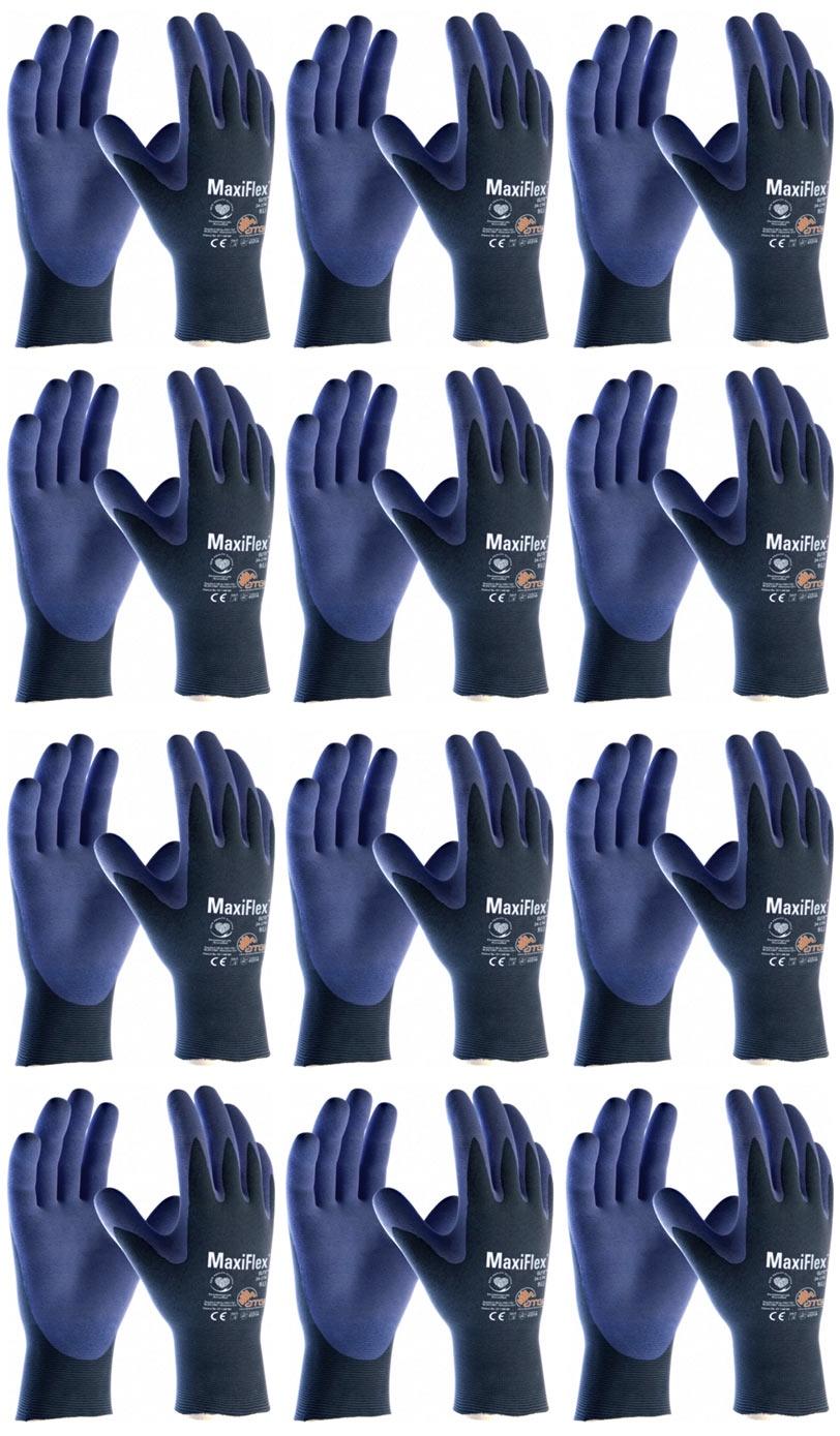 Guantes Hycron Recubrimiento De Nitrilo Puño Abierto Totalmente Cubierto 27 805 Talla 9 10
