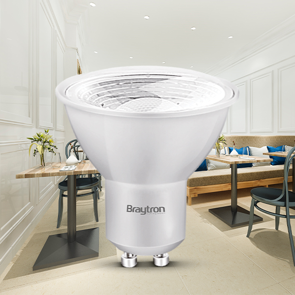 Lot De 4 Ampoules LED GU10 5W Dimmable - Blanc Froid 6000K, 380 Lumens, Classe A+++