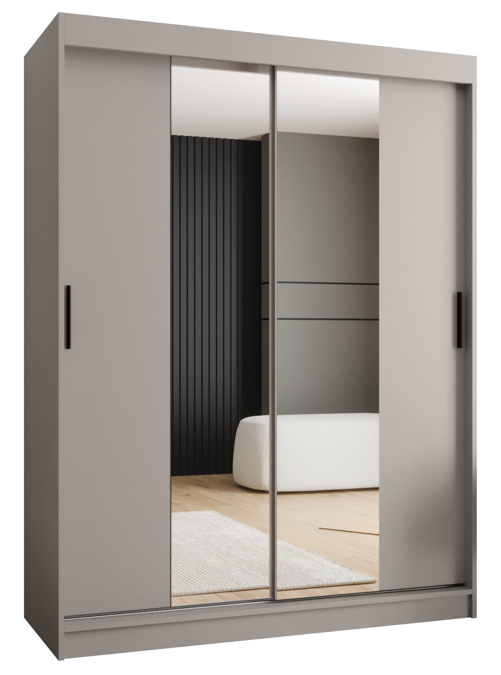 Szafa przesuwna garderoba RUBINO T1 150 x 62 x 200 cm - Abiks Meble