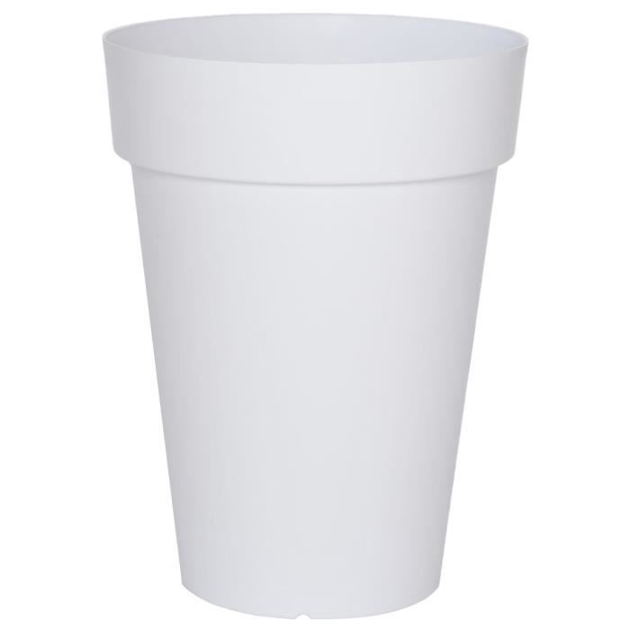 RIVIERA Pot Soleilla haut - 53 cm - Blanc - 4