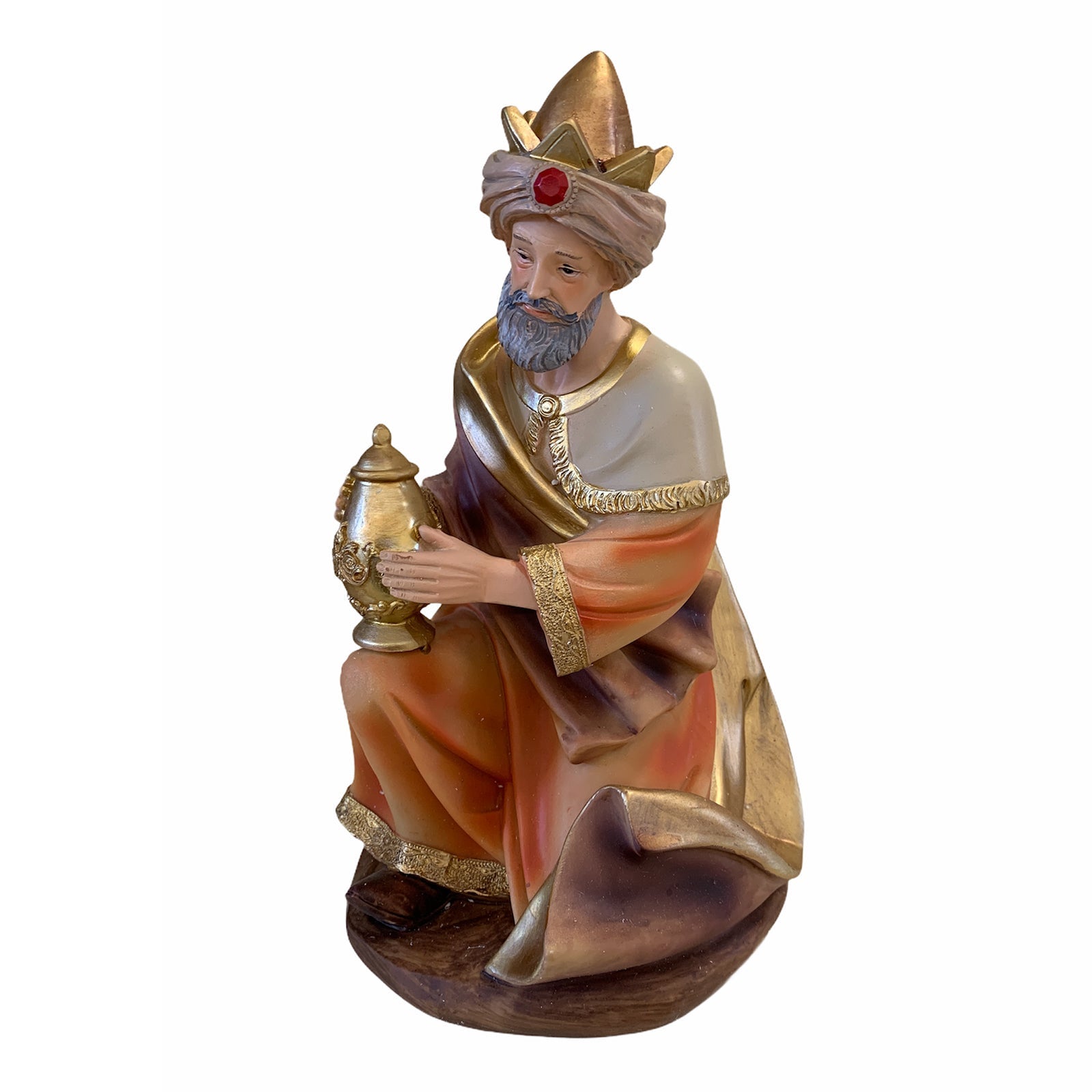 Roi Mage Avec Des Chameaux Creche De Noel Complete Avec 3 Santons Pour Crèche De Noël 12Cm