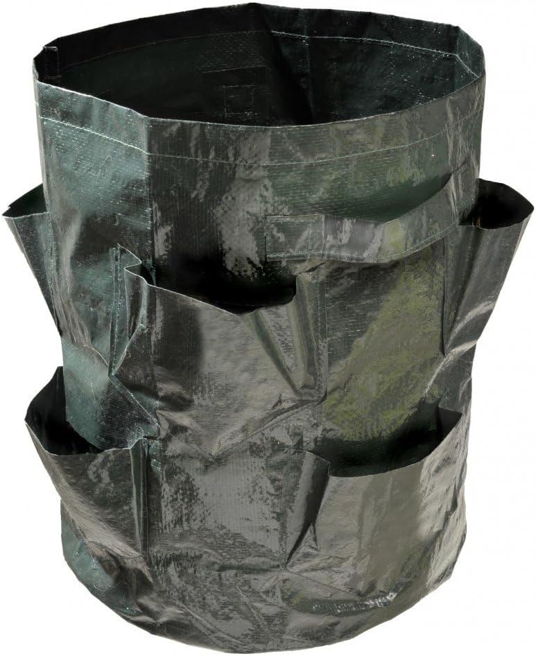 Sac à fraisiers - Sac de Plantation pour Fraises - Vert - 5