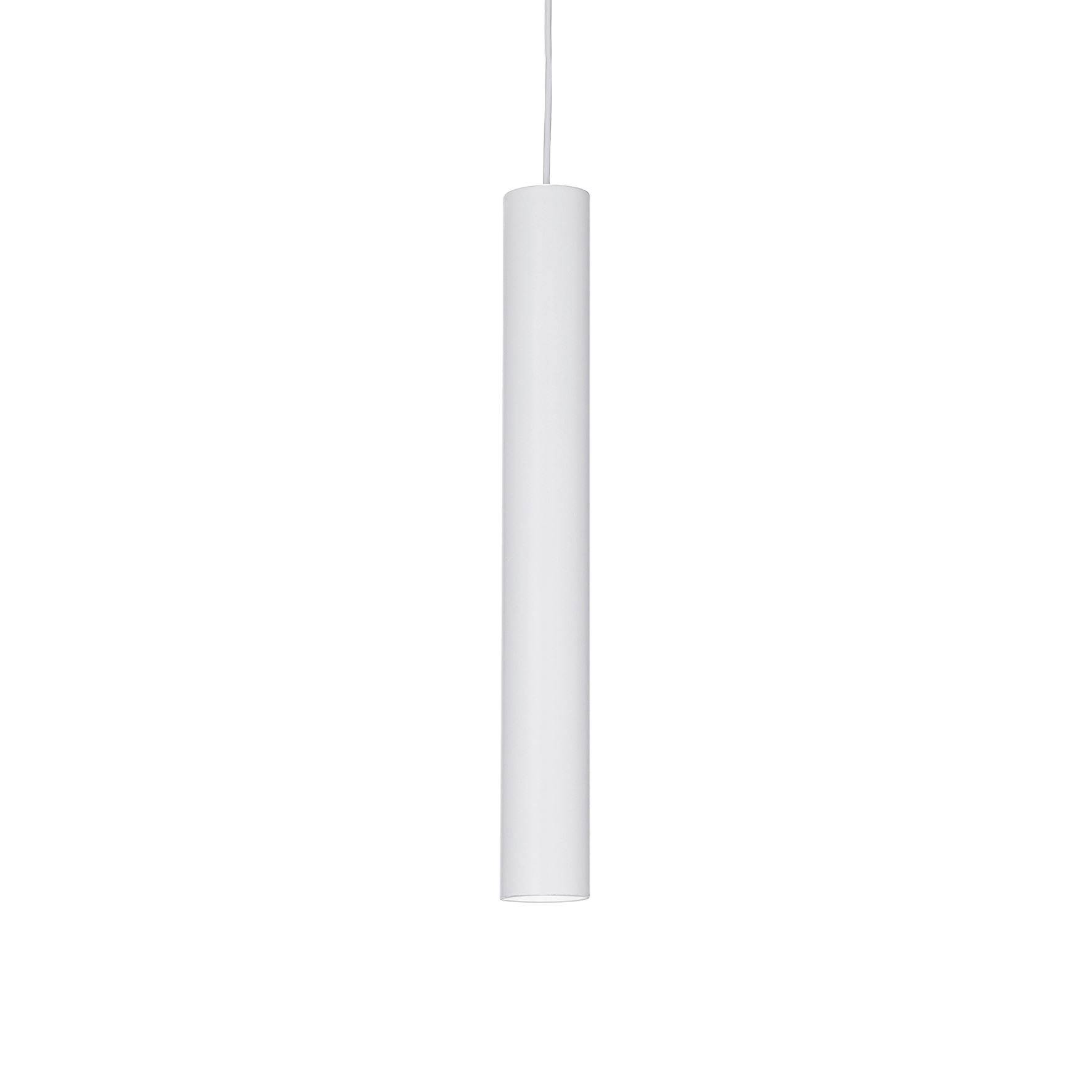 Ideal Lux  Suspension Design Tube Aluminium Blanc 1 Ampoule 55Cm , Leroy Merlin