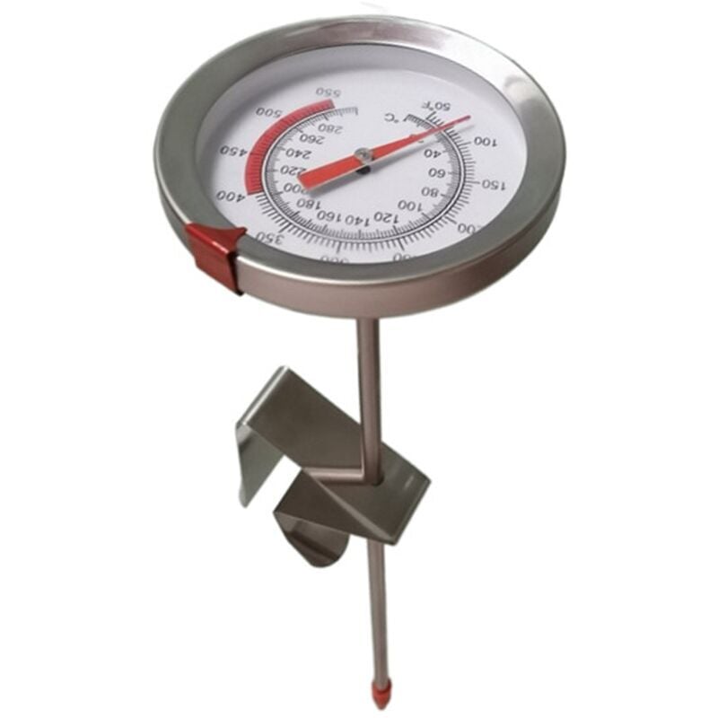Termometr spożywczy ze stali nierdzewnej, wysoka temperatura, sonda 40 cm