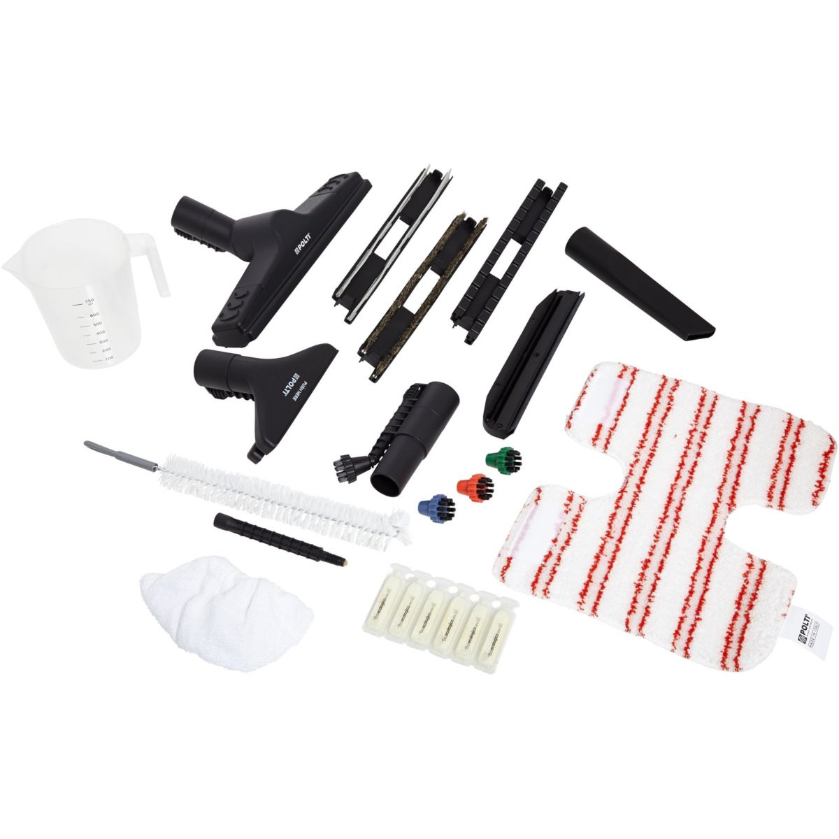 POLTI VAPORETTO LECOASPIRA FAV80, Nettoyeur Vapeur et Aspirateur avec filtre à eau, 6 bar, ECO, élimine 99,99%* des virus, germes et bactéries - 7