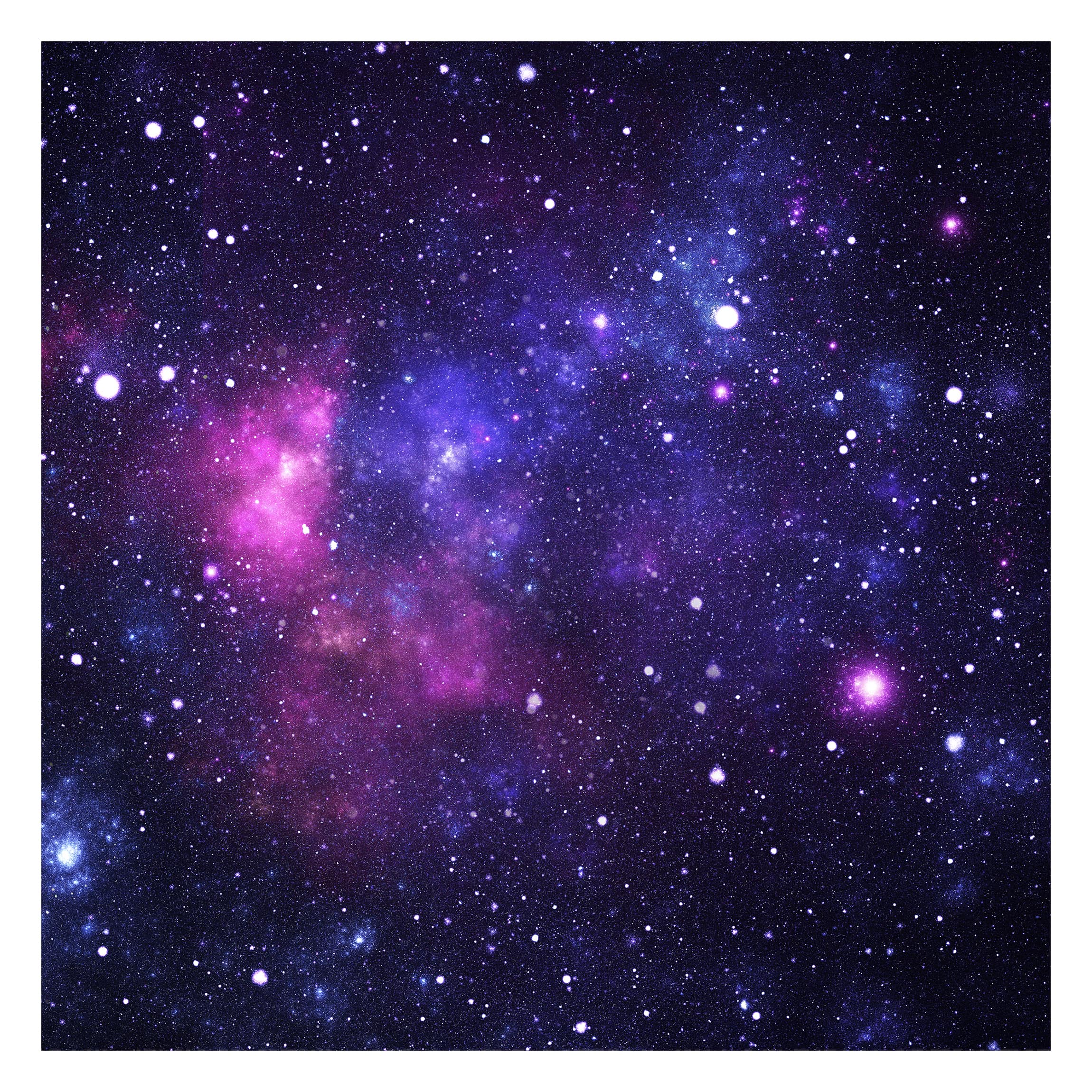 Papel pintado fotomural infantil espacio galaxia 47 - habitación infantil niño dormitorio juvenil - tnt 288 x 288 cm smart