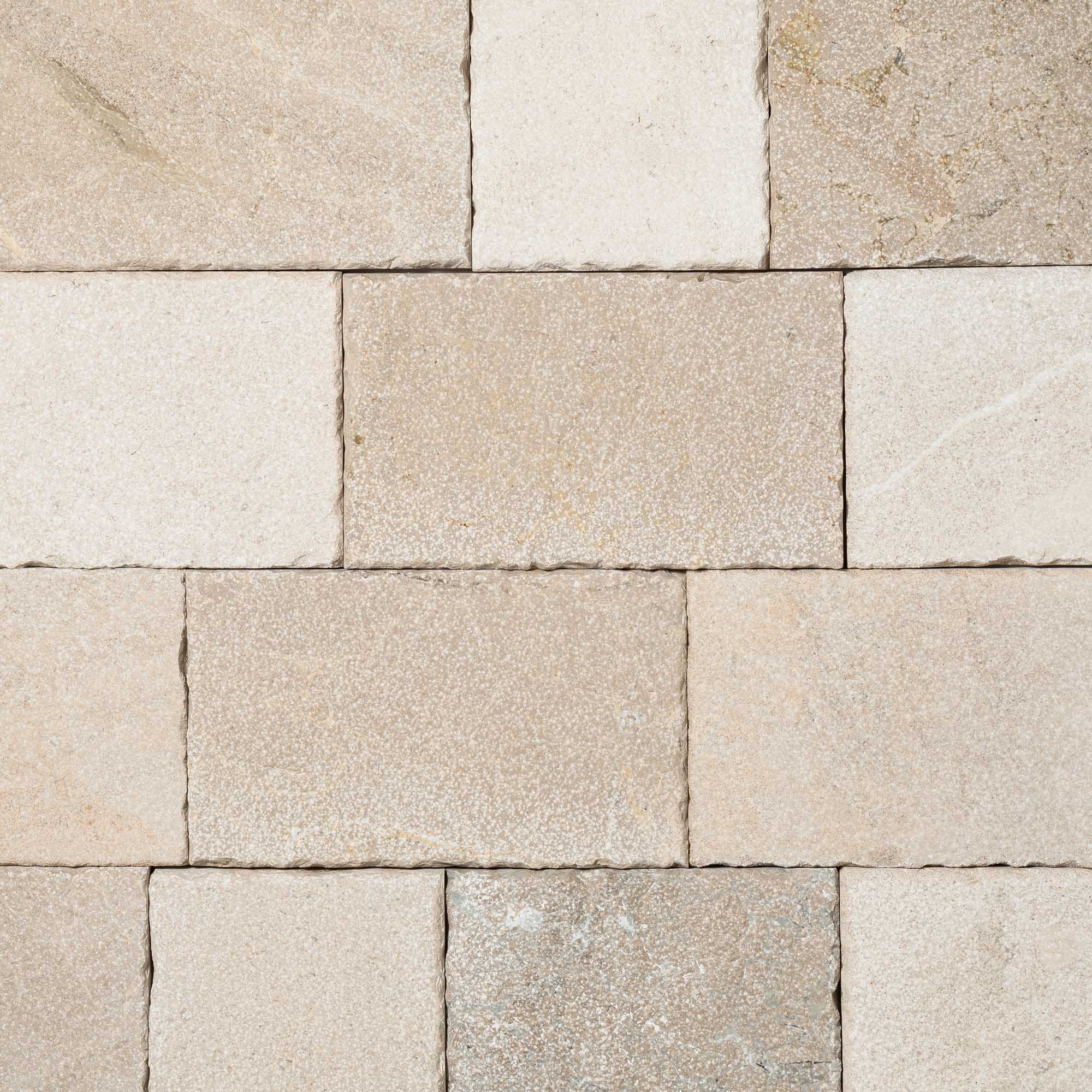 Pavé Pierre Evora Beige Nuancé Longueur Libre x15x2 cm (vendu au m²) - RO'MA NATURE - 2