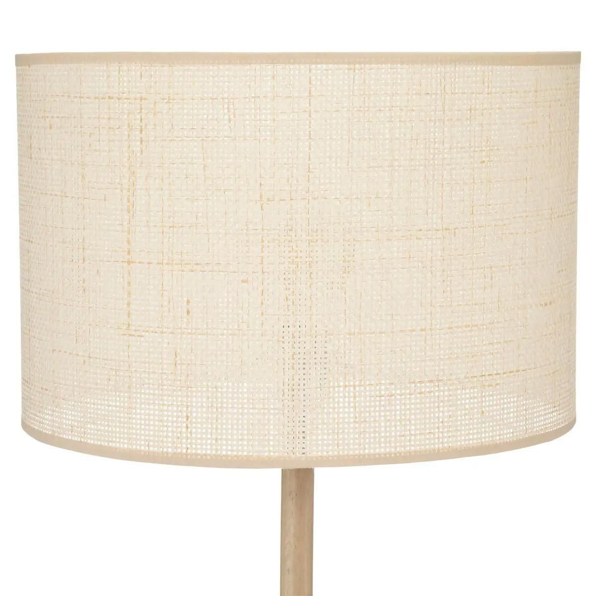 Lampadaire Design en Bois 