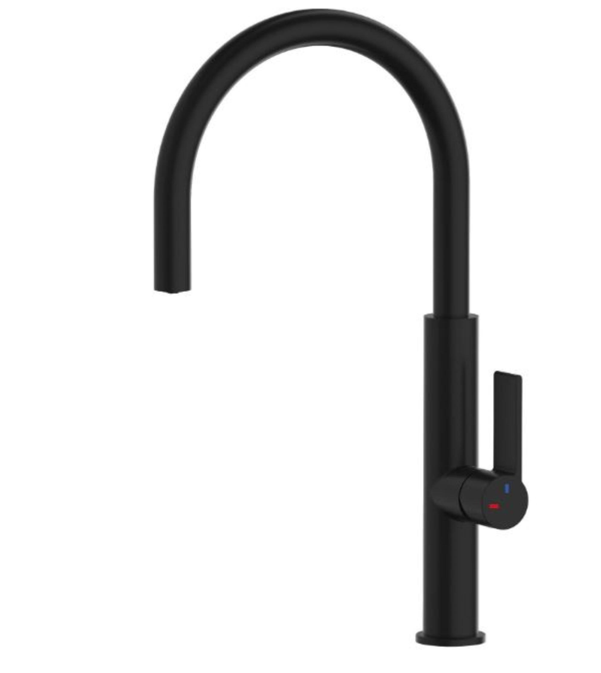 Bateria kuchenna ESSEBAGNO Sifflet czarna