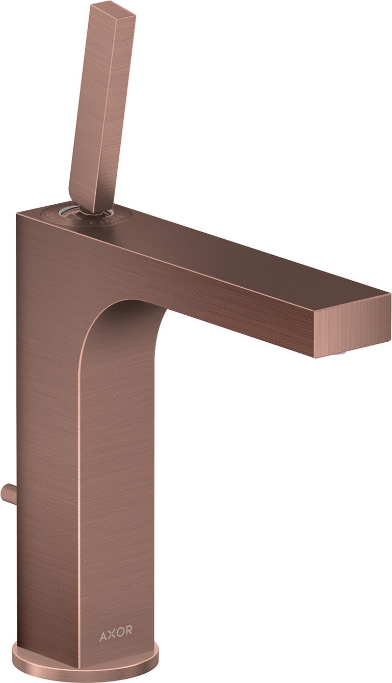 Axor Rouge Hansgrohe Axor Citterio mitigeur monocommande de lavabo 160, vidage ...