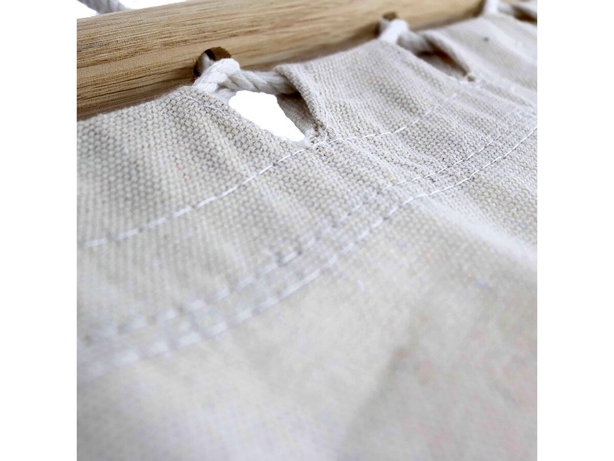 Hamac bois avec toile en coton 