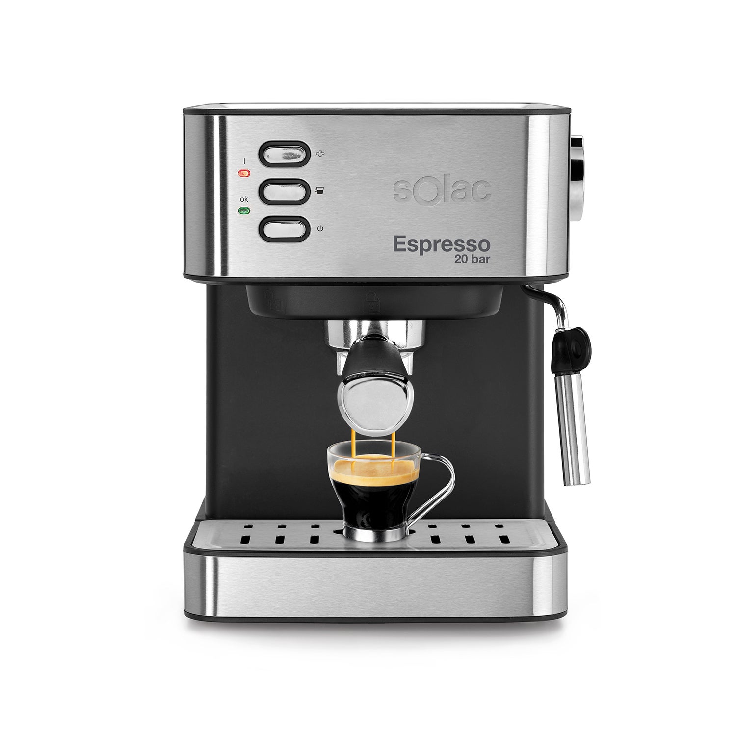 Solac CE4481 Cafetera Espresso 20 Bares - Imagen 4