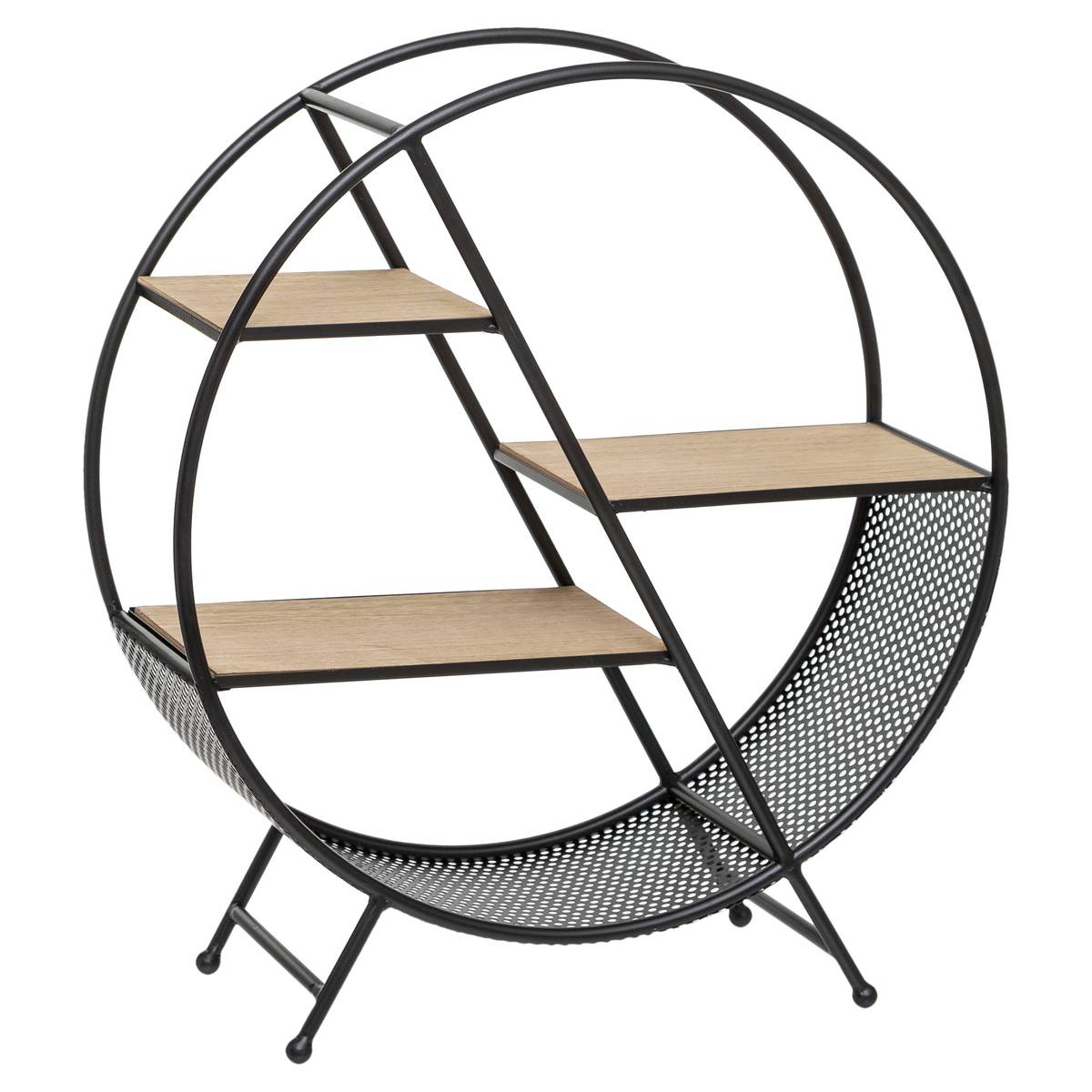 ATMOSPHERA CREATEUR D'INTERIEUR Otac barkruk, metaal, grijs