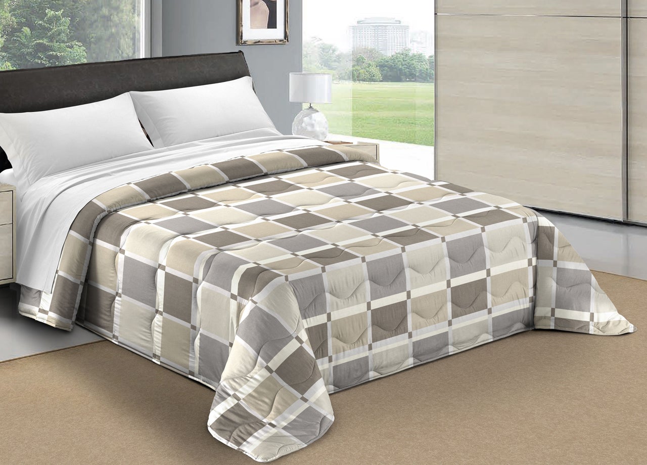 Trapunta Estiva Leggera E Fresca | Piumino Lavabile In Cotone, 140x200 Cm | Per Chi Suda La Notte, Molti Colori Disponibili