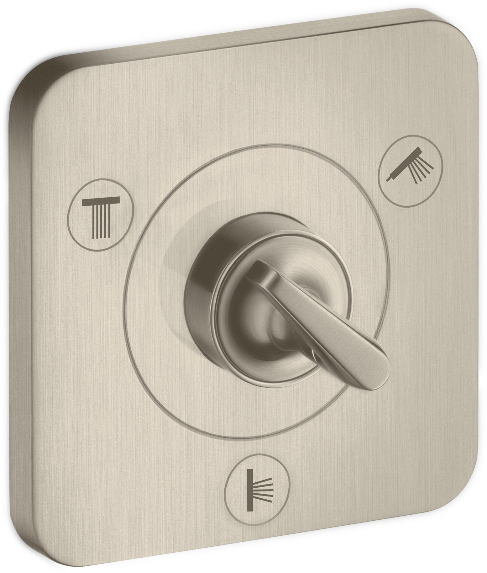 Hansgrohe AXOR Universal Papierrollenhalter – Gebürstetes Nickel, Schlankes Design Fürs Bad
