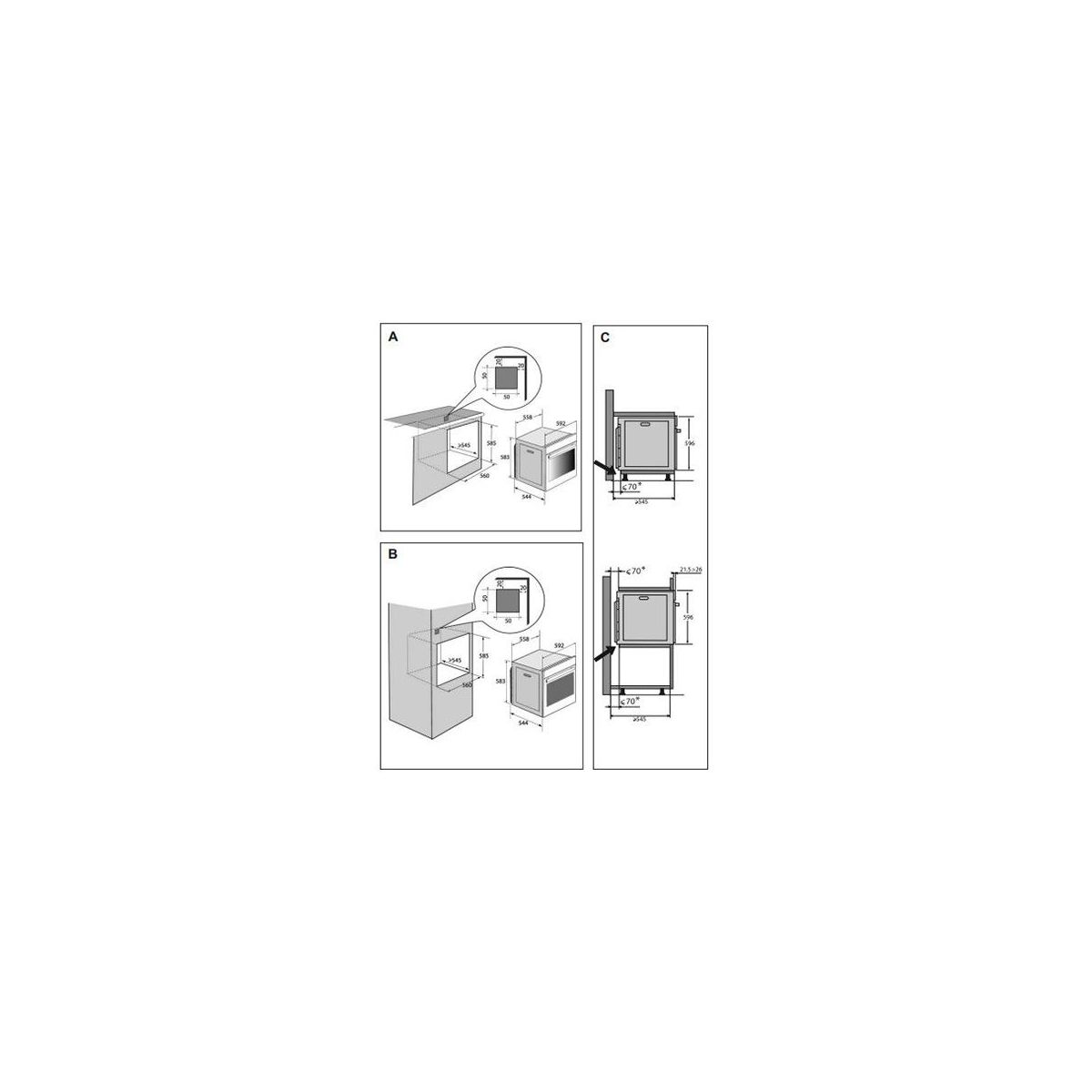 Four encastrable DE DIETRICH DOP7350A - 3