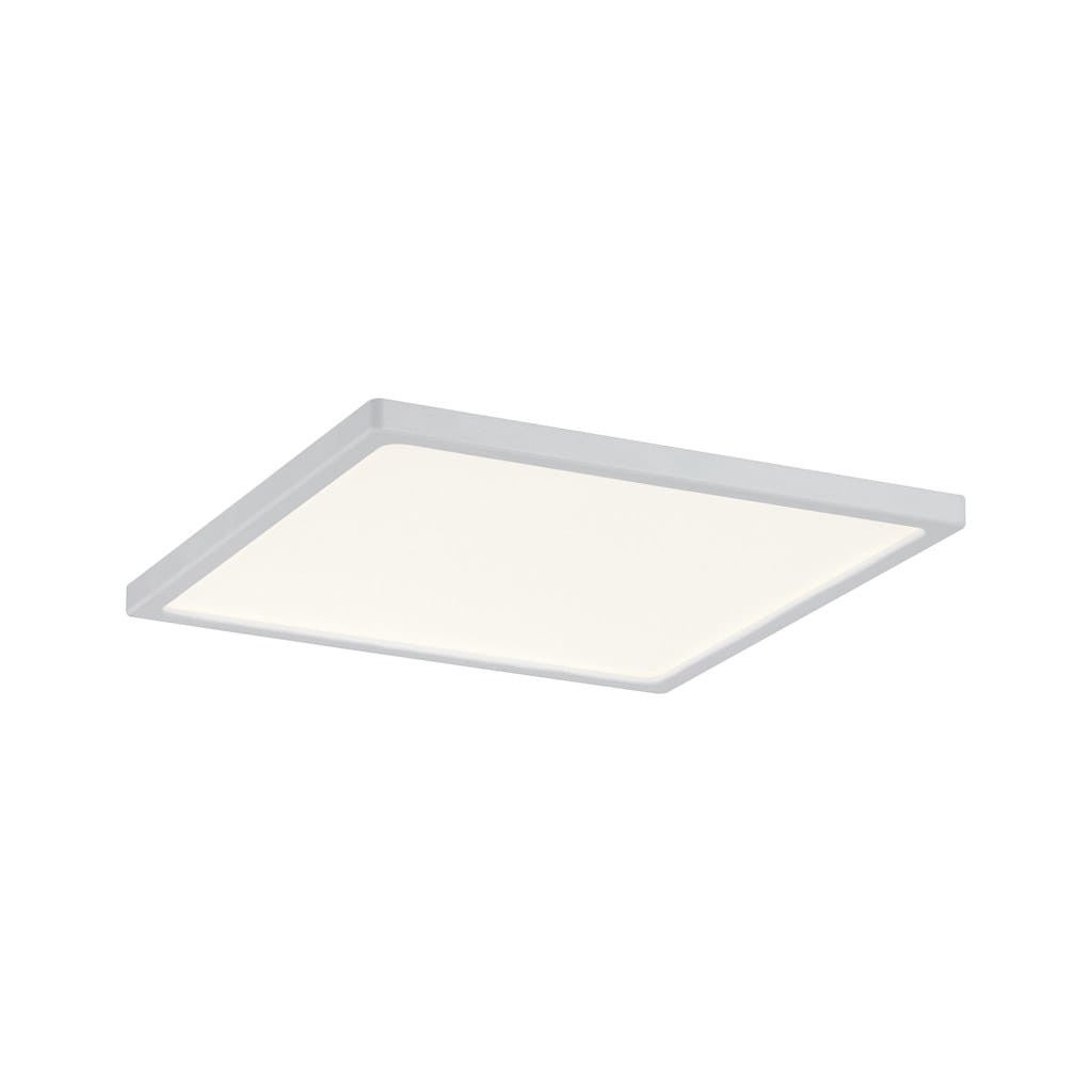 Plafon kwadratowy AREO LED 8W Ciepła biel 520lm biały wym: 1 x 12 x 12 cm IP44 Paulmann
