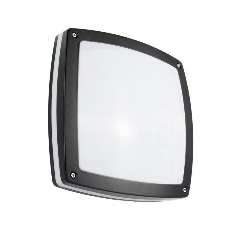 Plafon zewnętrzny Nex czarny 2xE27x20W IP44 wym: 30 x 30 x 9 cm aluminium SU-MA