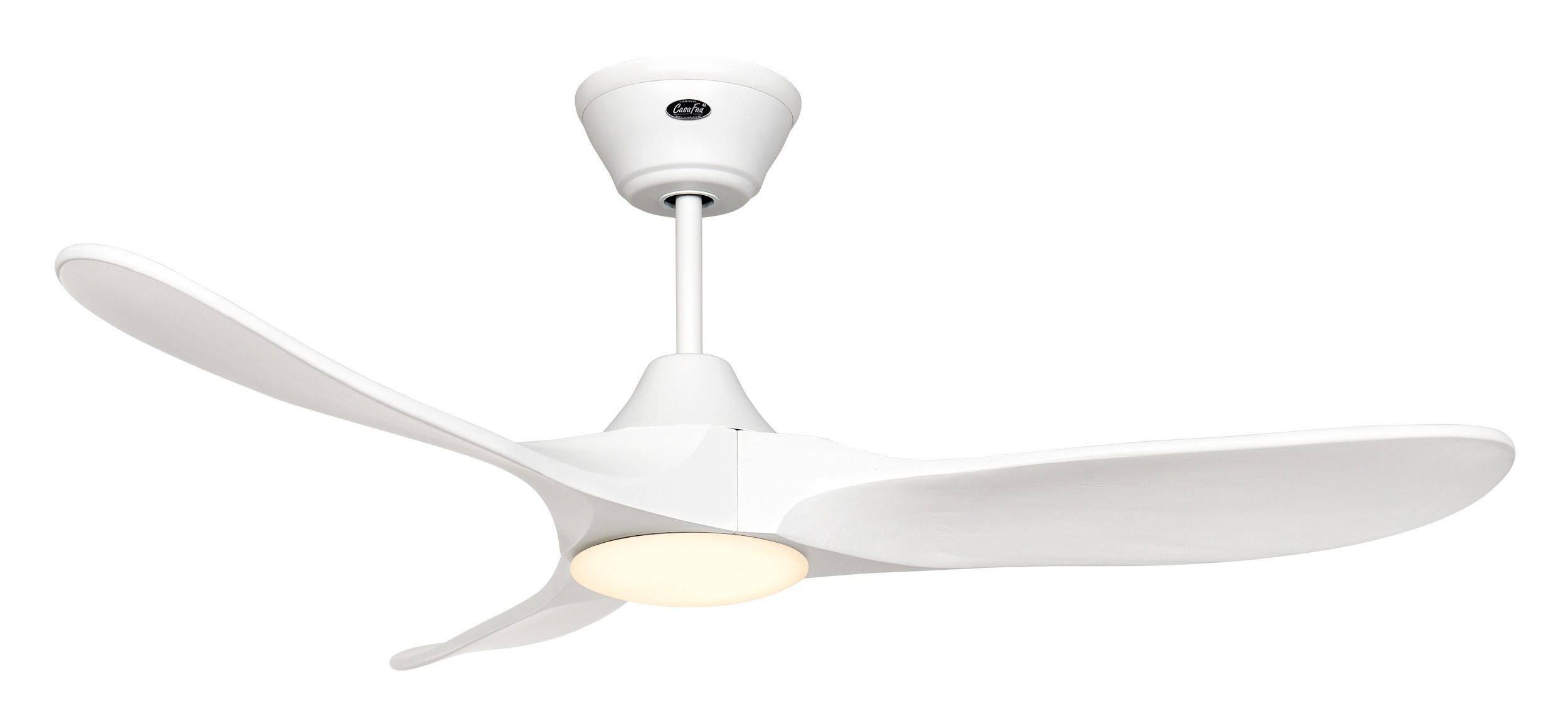Ventilateur de Plafond Design 122 cm Casafan Genuino avec Pales en Érable et Moteur Chromé Brossé Ventilateur de Plafond Design 122 cm Casafan Genuino avec Pales en Érable et Moteur Chromé Brossé