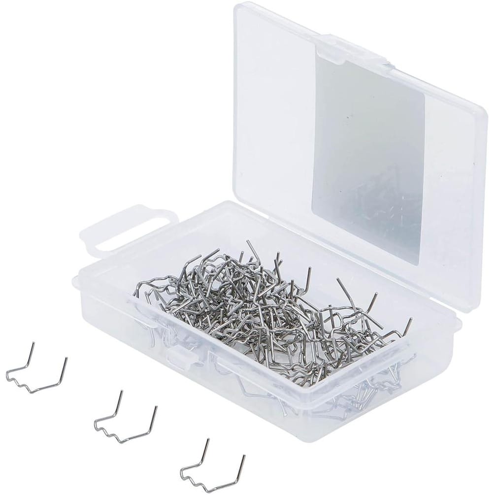 Agrafes de Réparation Forme L D.0,8 mm - 100 pcs - Fixation Précise et ...