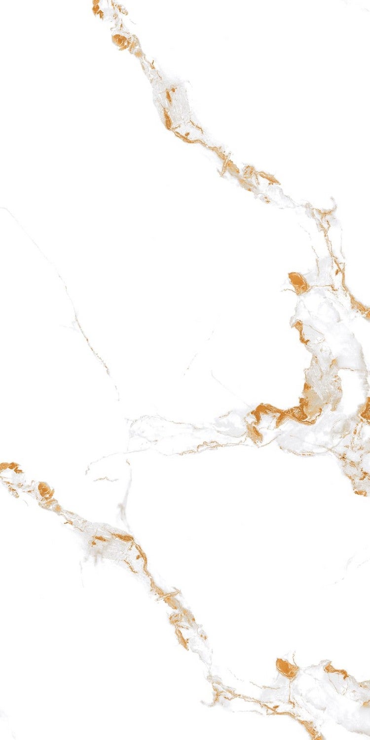Carrelage sol/mur effet marbre blanc brillant GOLDEN CARRARA L.120 x l.60cm - 5
