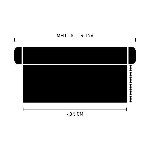Store Enrouleur Occultant Blackout - Easydeco - Blanc - 150 x 190 cm - 4