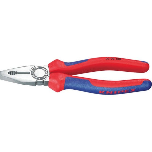 Pince Universelle KNIPEX 03 02 160 Confort 160mm - Multiusage Avec Poignées Ergonomiques