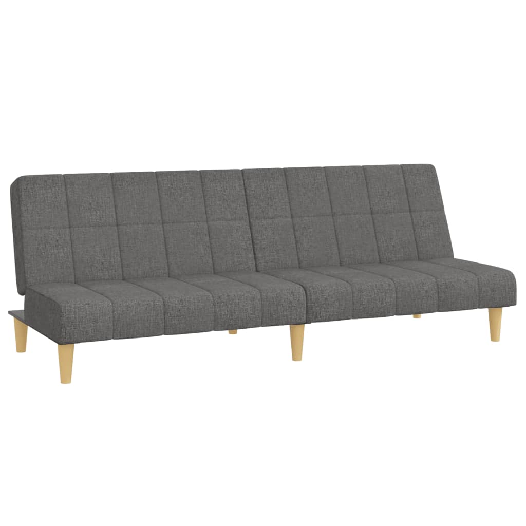 Sofá cama de 2 plazas moderno | cama para adulto tela gris claro cfw13777
