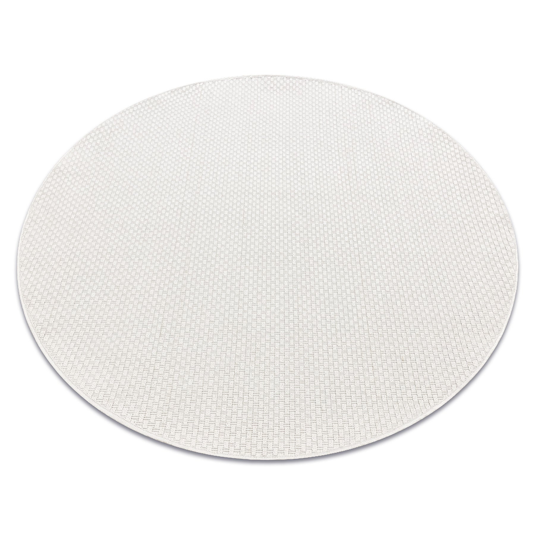 Dywan TIMO 6272 koło SZNURKOWY SIZAL outdoor biały koło 200 cm
