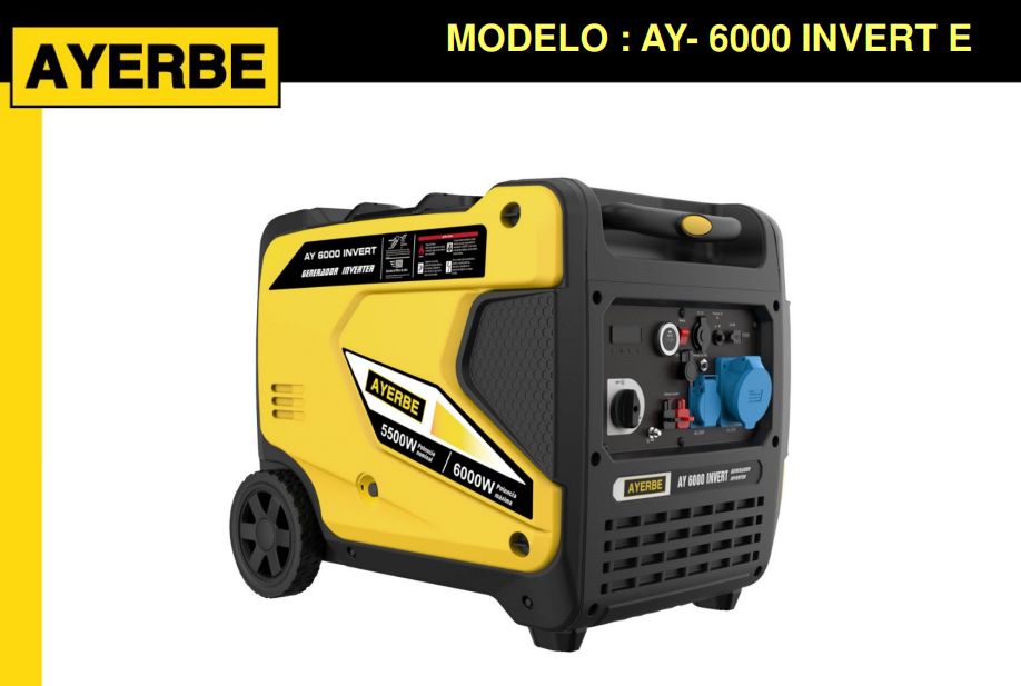 Générateur à essence à onduleur Ayerbe 6000 - 2