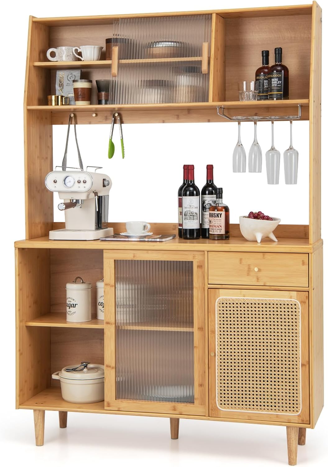 Tirador De Armario De Cocina Vintage Con Forma De Jaula De Pájaros Negra, ~2415