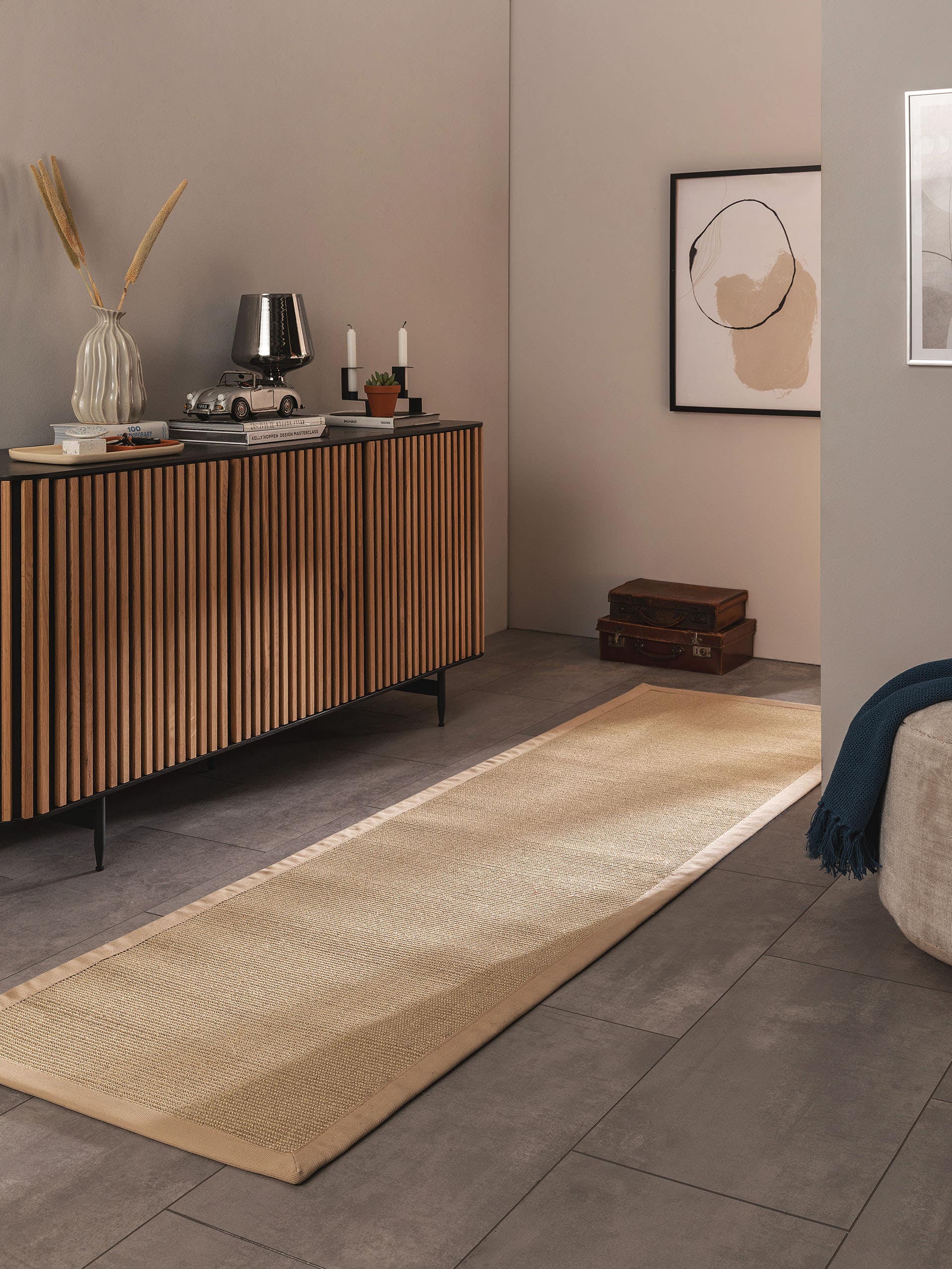 BENUTA - Tapis sisal crème 70x300 cm | Leroy Merlin