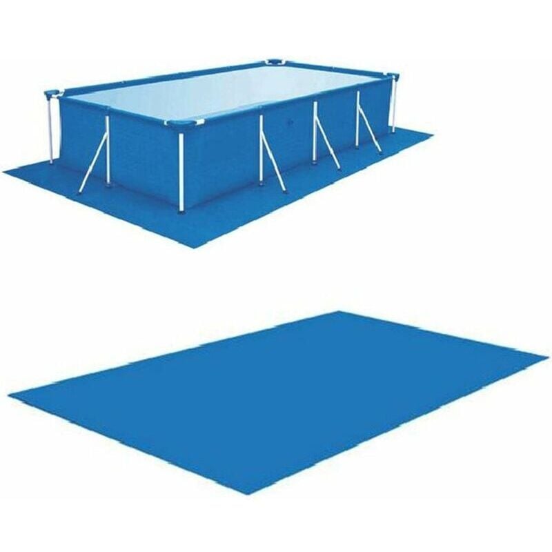 Prostokątna mata basenowa, kwadratowa mata podłogowa do basenu, prostokątna mata podłogowa do basenu, składana mata podłogowa do basenów stelażowych,