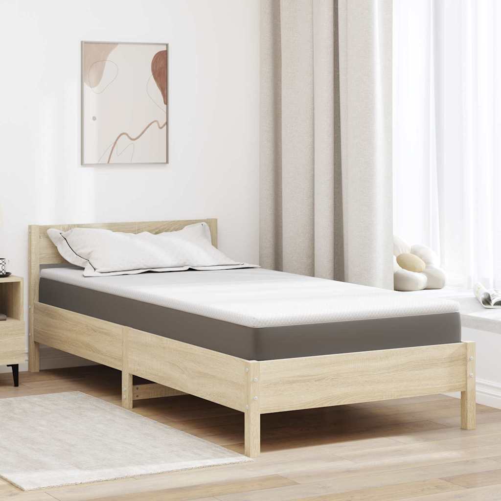 Nakładka na materac Biały 100 x 200 cm Tkanina jacquard vidaXL