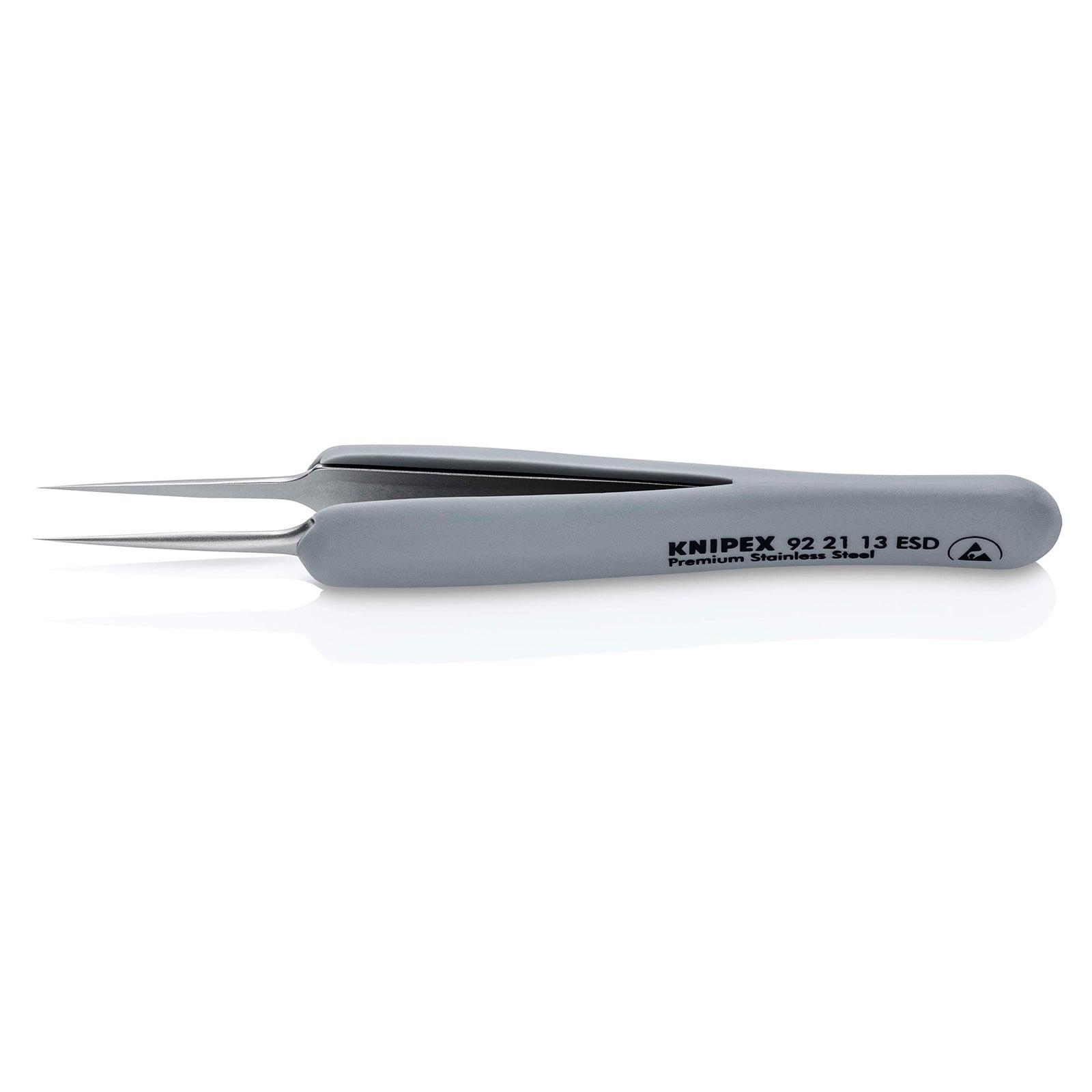 Pęseta gumowa Knipex ESD ze stali nierdzewnej 112 mm - 922113ESD
