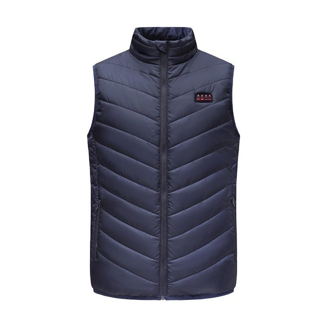 Gilet Chauffant Taille L Avec Batterie Et Chargeur - Noir - Homme - Neuf Avec étiquette