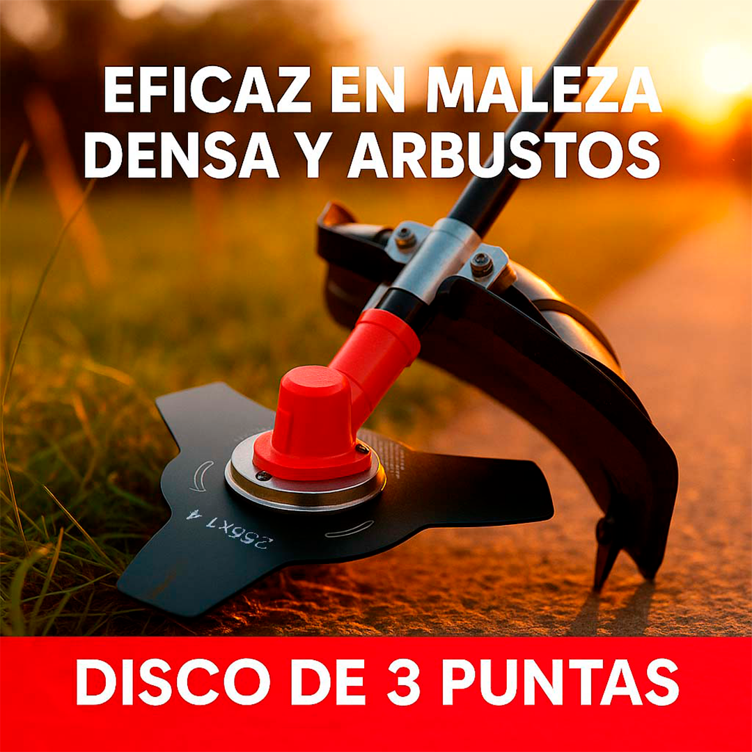 Roçadora a gasolina Synergy 2 em 1 Motor 65cc 4,9hp 2T com disco, cabeça automática e arnês - 4
