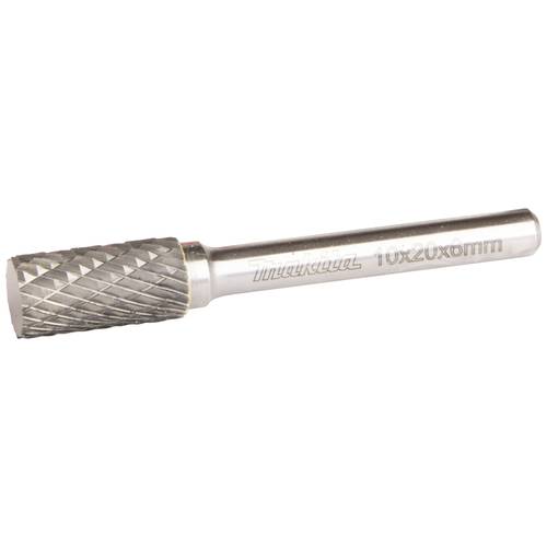 Makita B-52722 Fraise sur tige Carbure de tungstène cylindre Longueur 20 mm Dimension produit, Ø 10 mm Longueur de