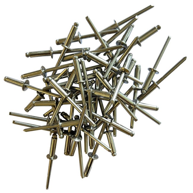Au$250 Rivet SACHET DE 250 RIVETS INOX A2 (AISI 304) STANDARDS DE 4.8 X 16 | Leroy ...