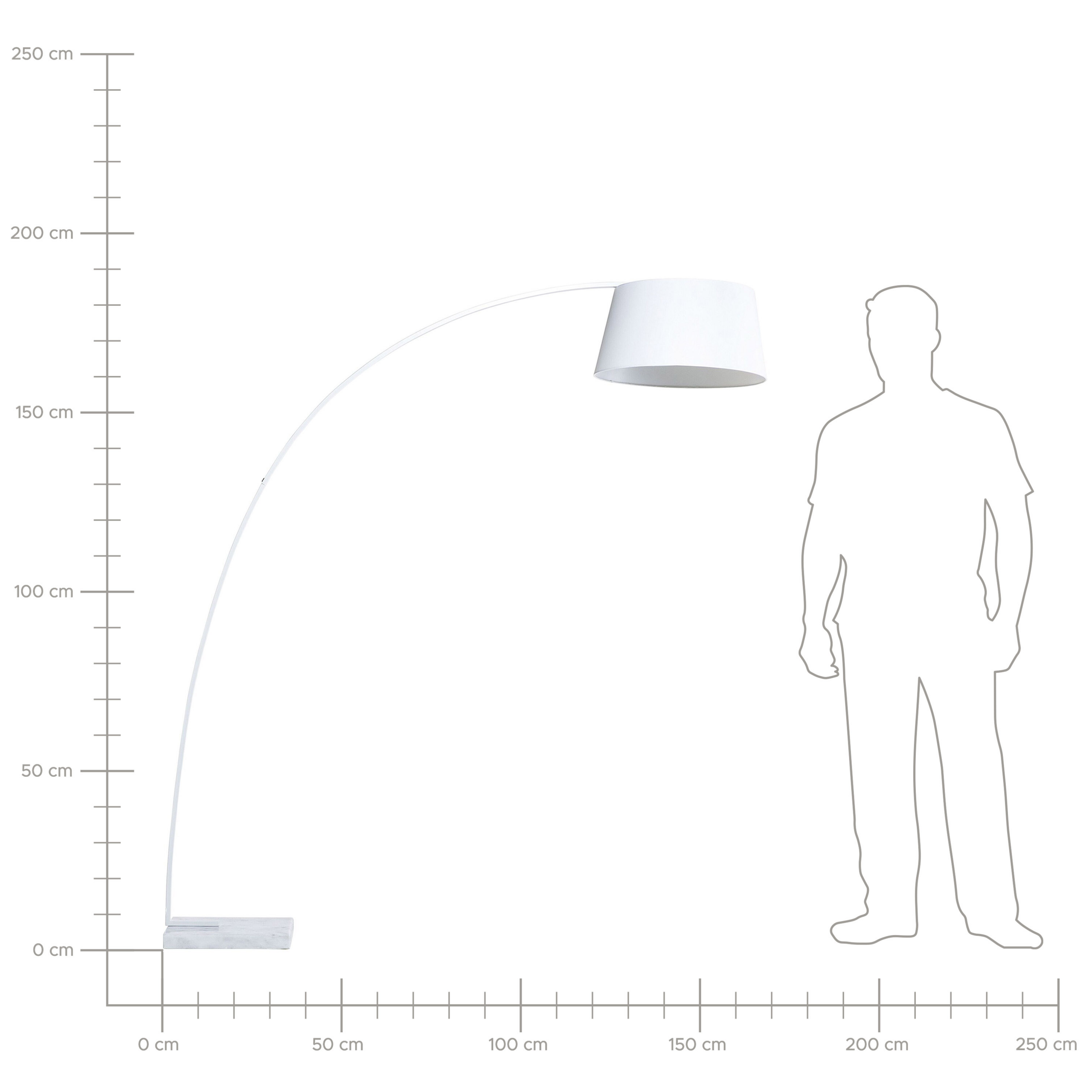 Lampada da pavimento BENUE Metallo Bianco - 9