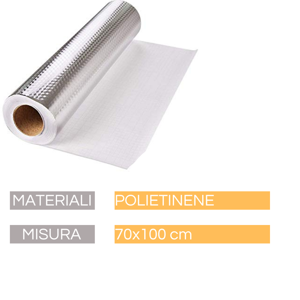 Pannello Termoriflettente Per Termosifoni 70x100cm - Risparmio Energetico