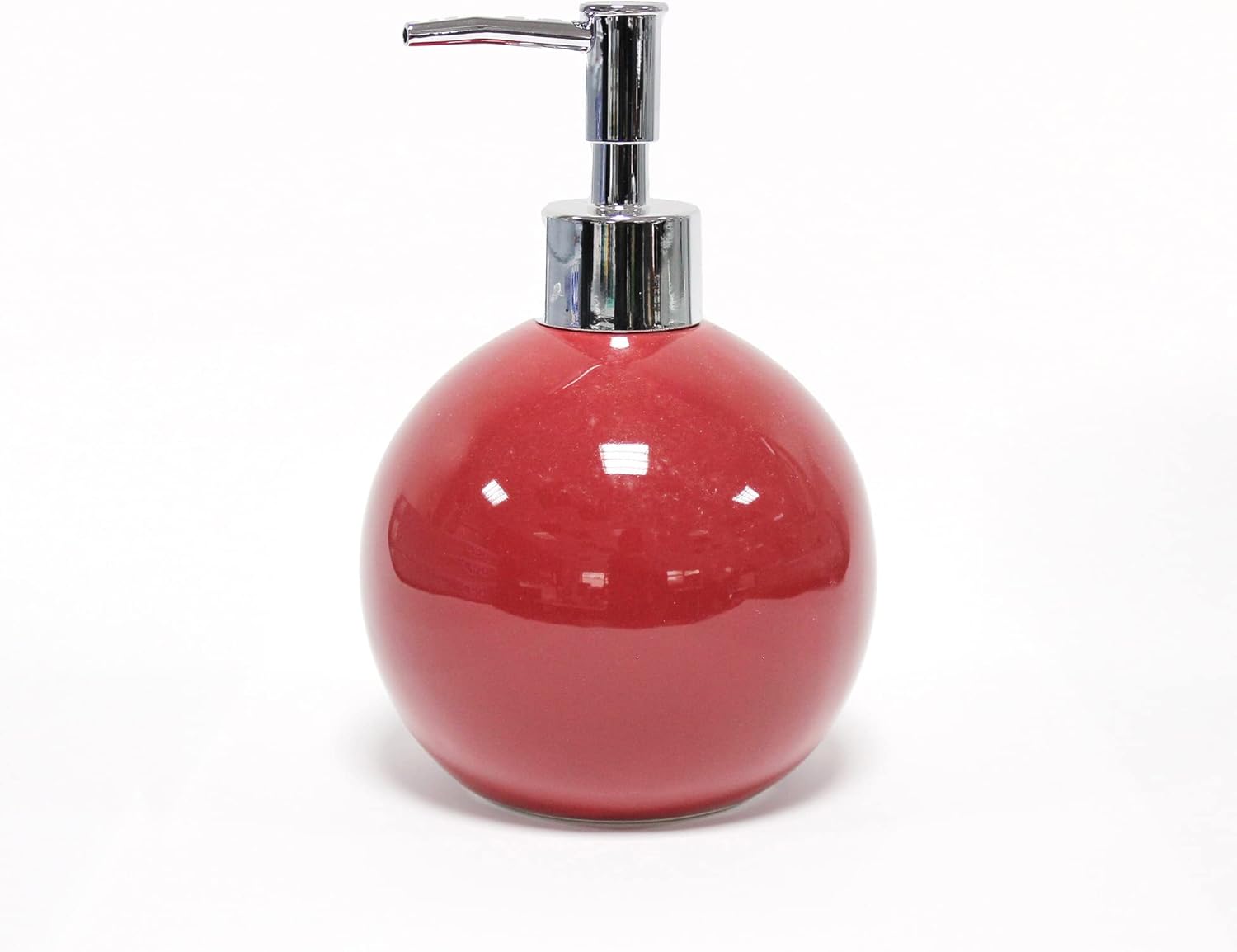 Dozownik mydła (średnica 97 x 16 cm), ceramiczny, butelka na balsam, butelka z dozownikiem, artykuły łazienkowe