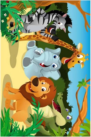 Kit De Coloriage Velours Animaux De L'Arctique - Lot De 10 Feuilles, 21x15 Cm, Activité Manuelle Enfants