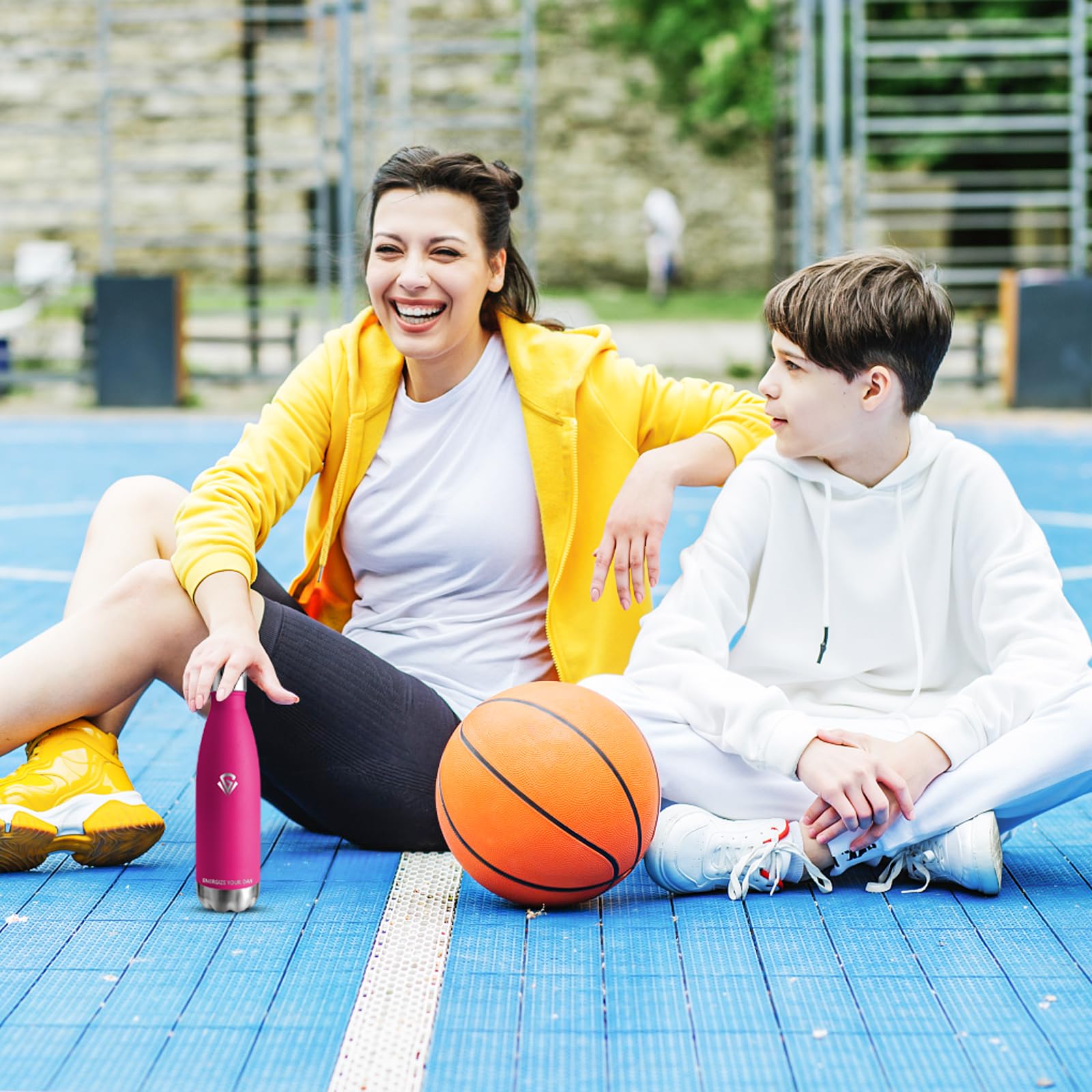 Grsta Borraccia Termica - 500ml - Bottiglia Termica Senza Perdite, Borraccia Acciaio Inox, Senza BPA, Borraccia Palestra Mezzo - Mantiene Caldo per 12 - 4