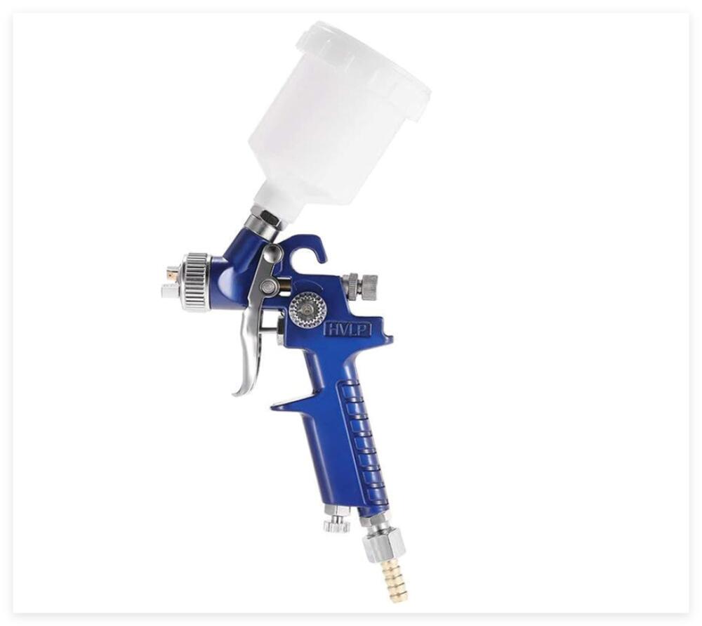 Profesjonalny pistolet natryskowy z plastikowym kubkiem 120 ml i dyszami 0,8 mm.